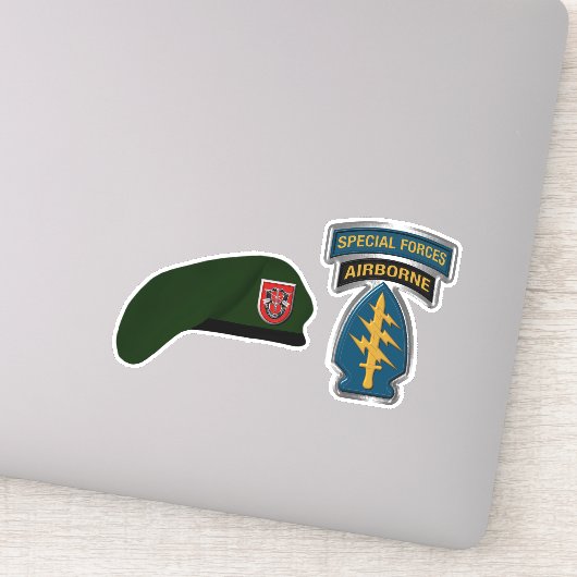 第7次特殊部隊グループ空挺部隊 シール (詳細)