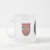 第7次特殊部隊空挺部隊  フロストグラスマグカップ (左)