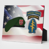 第7次特殊部隊(空挺部隊) フォトプラーク (側面)