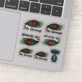 第7次特殊部隊SFGA SFGグリーンベレーツコンター シール