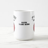 第7歩兵師団バッジ コーヒーマグカップ (中央)