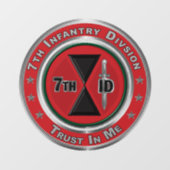 第7歩兵師団 ウィンドウサイン (シート)