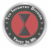 第7歩兵師団 シール (正面)