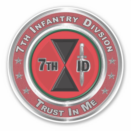 第7歩兵師団 シール (正面)