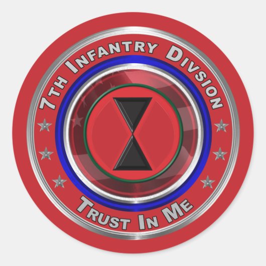 第7歩兵師団「バヨネット師団」 ラウンドシール (正面)