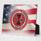 第7歩兵師団 フォトプラーク (側面)