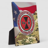 第7歩兵師団 フォトプラーク (側面)