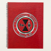 第7歩兵師団 プランナー手帳 (正面)