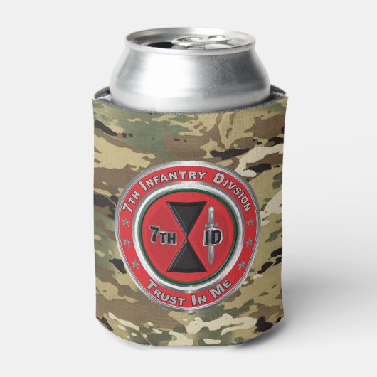 第7歩兵師団 缶クーラー (缶正面)