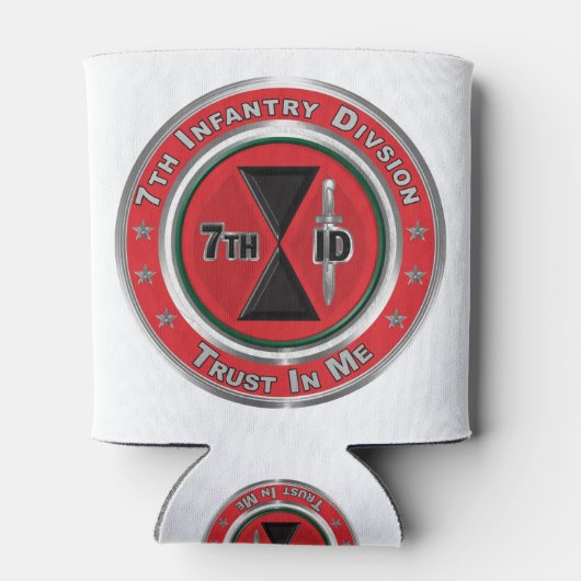 第7歩兵師団 缶クーラー (裏面)