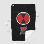 第7歩兵師団「銃槍師団」パッチ ゴルフタオル (インサイチュ)