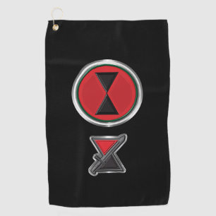 第7歩兵師団「銃槍師団」パッチ ゴルフタオル