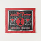 第7歩兵硬質部「銃剣部」 タペストリー (正面(横))