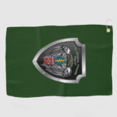 第7特別部隊隊（空中）盾 ゴルフタオル (横)