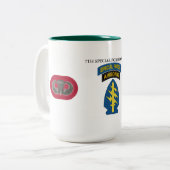 第7特殊部隊のグループのマグ ツートーンマグカップ (正面左)