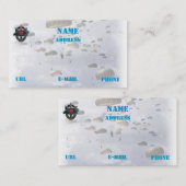 第7特殊部隊は獣医のイラクの名刺を分けます 名刺 (正面/裏面)