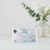 第7特殊部隊は獣医のイラクの名刺を分けます 名刺 (スタンド正面)