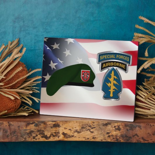 第7特殊部隊グループ（空挺） フォトプラーク (側面)