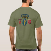 第7特殊部隊群空挺部隊Tシャツ Tシャツ (裏面)