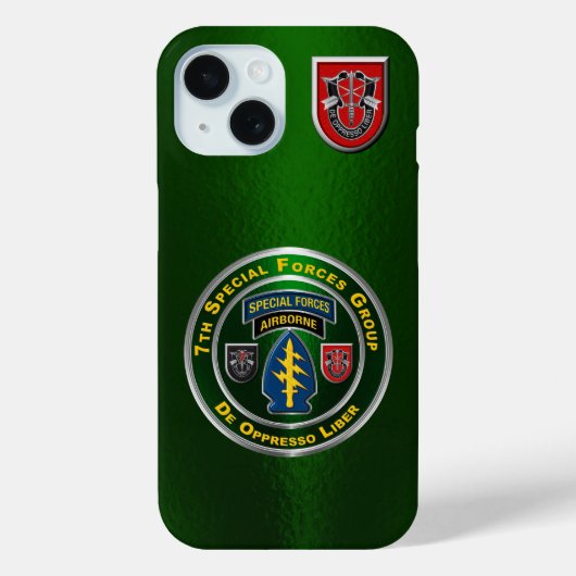 第7特殊部隊群 Case-Mate iPhoneケース (裏面)