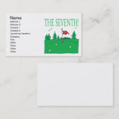 第7穴 名刺 (正面/裏面)