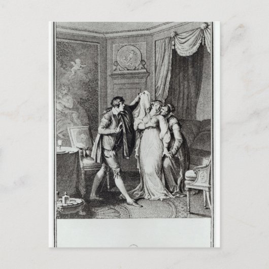 第7章より「そのベールを脱げ」 ポストカード (正面)