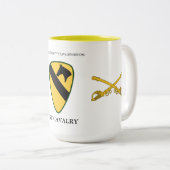 第7艦隊第17騎兵（レコン）第1騎兵  ツートーンマグカップ (正面右)