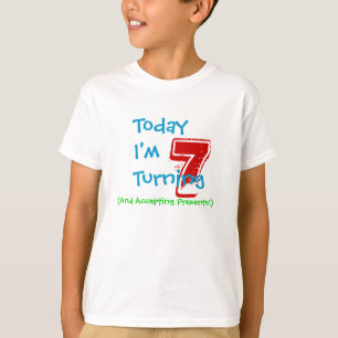 第7誕生日のワイシャツ Tシャツ