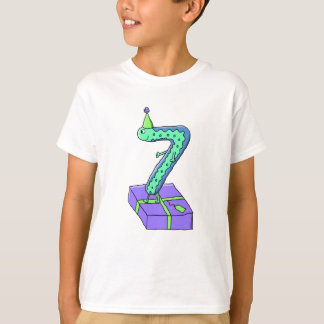 第7誕生日の漫画 Tシャツ