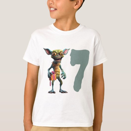 第7誕生日グレムリン Tシャツ (正面)