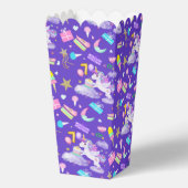 第7誕生日ユニコーンとケーキのお願いボックス フェイバーボックス (裏面)