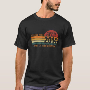 第7誕生日素晴らしヴィンテージ2014年4月以生まれ降 Tシャツ
