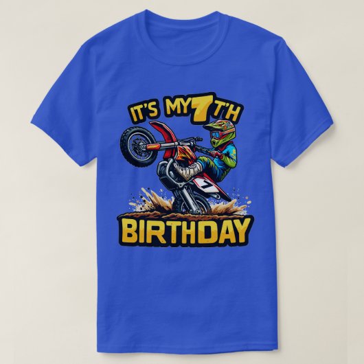 第7誕生日1 Tシャツ (デザイン正面)