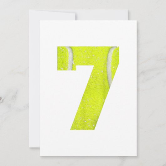 第7誕生日2013 Tennis Boys Girls Kids Seventh セーブザデート (正面)