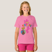 第7誕生日:：フクロウ Tシャツ (正面フル)