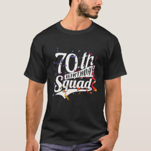 第70おもしろい回誕生日ギフト女子男性へ1951分隊 Tシャツ