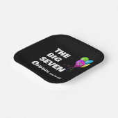 第70回バースデーパーティーのユーモア ペーパープレート (傾斜あり)