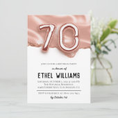 第70回バースデーパーティーへの招待 招待状 (スタンド正面)