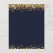 第70回バースデーパーティーバジェット招待状 (裏面)