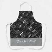 第70回バースデーパーティーパーソナライズされたプレゼント エプロン (正面)