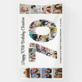 第70回バースデーパーティー第70回フォトコラージュ 横断幕 (縦)