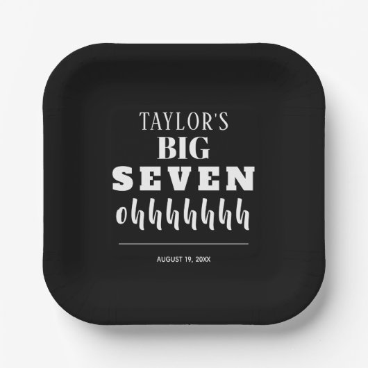 第70回ビッグバースデーパーティー ペーパープレート (正面)