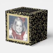 第70回写真保管 – ブラック/金ゴールド番号柄 フェイバーボックス (裏面サイド)