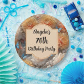 第70回誕生日パーティー ペーパープレート (パーティー)