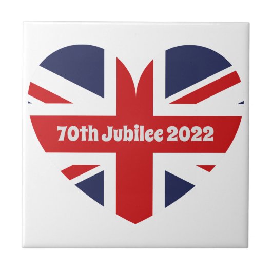 第70回2022年10月22日英国国旗 タイル (正面)