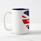 第70回2022年10月22日英国国旗 ツートーンマグカップ (左)