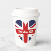 第70回2022年10月22日英国国旗 紙コップ (裏面)