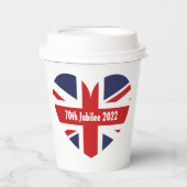 第70回2022年10月22日英国国旗 紙コップ (正面)