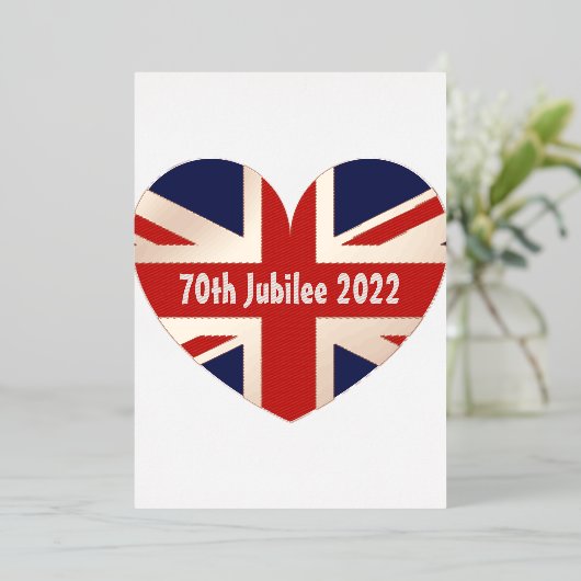 第70期2022年イギリス国旗 箔シーズンカード (立ち正面)