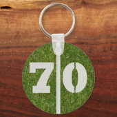 第70誕生会の好意 キーホルダー (正面)